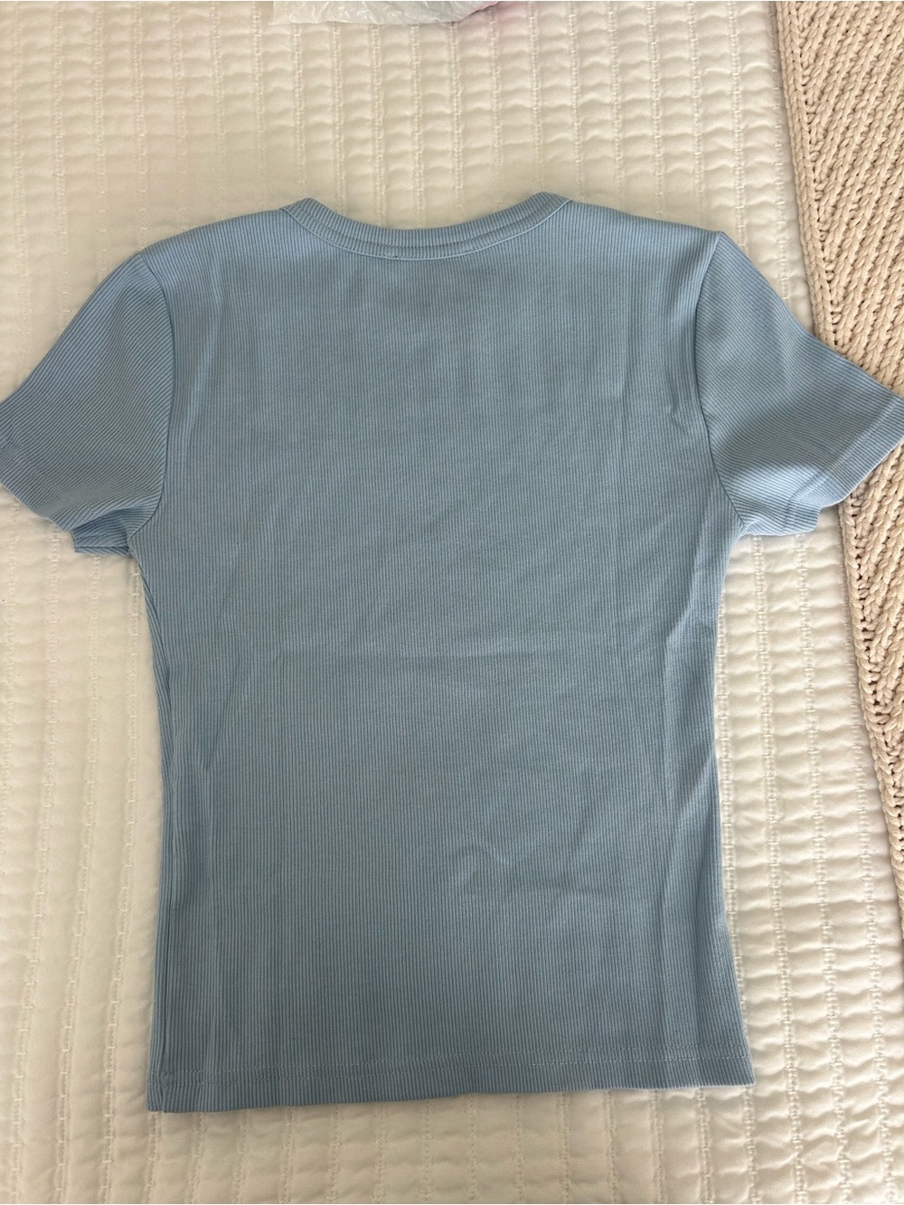 Zara Ribbed Tee - Picture 3 of 3